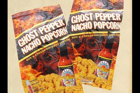 US: J&D Ghost Pepper Nacho Popcorn